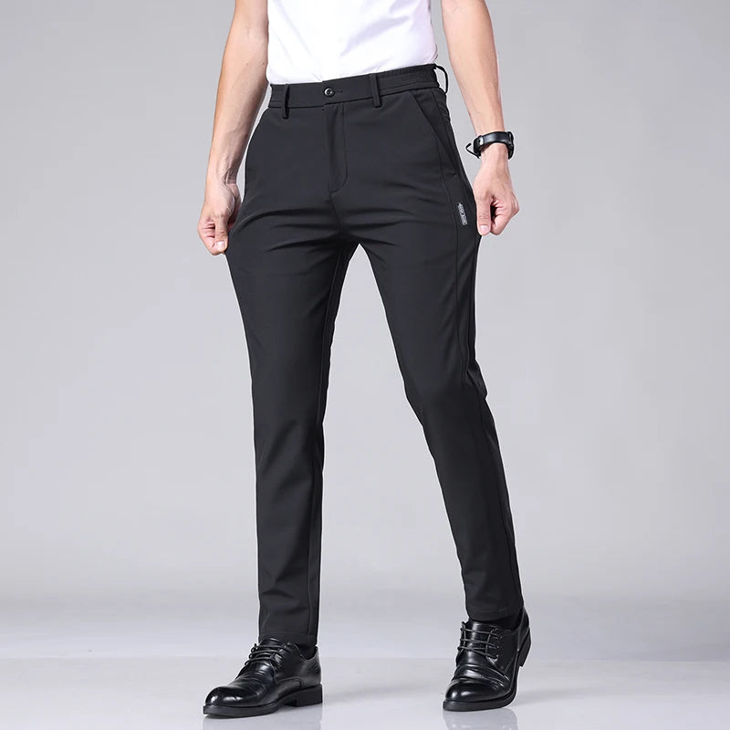 Vezzarii Summer Edition Slim Casual Pants