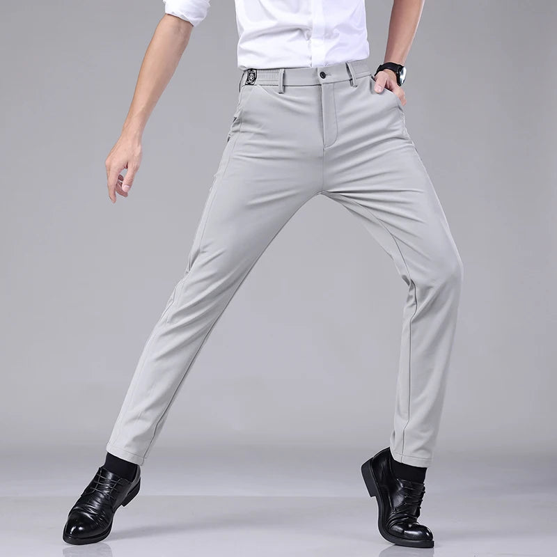 Vezzarii Summer Edition Slim Casual Pants