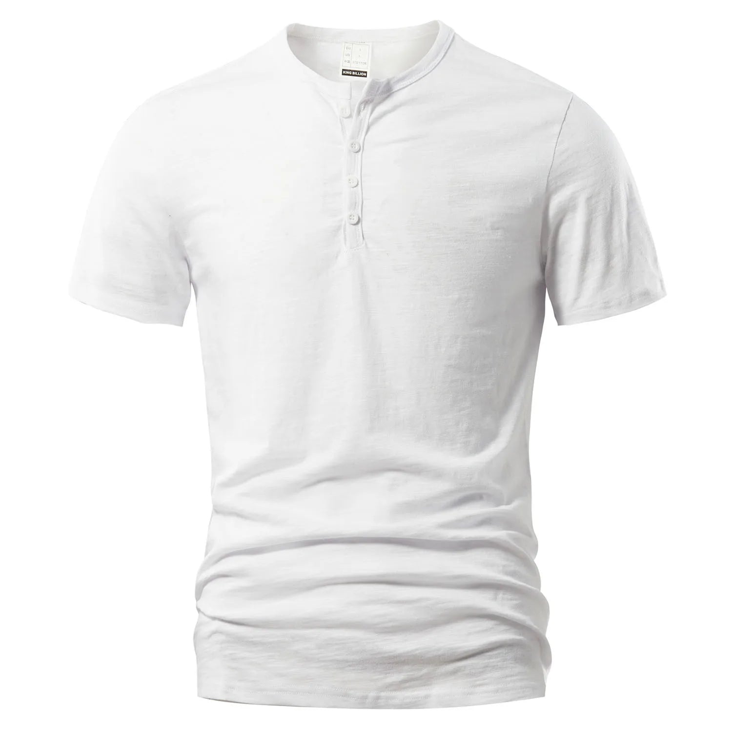 Slim Fit Henley T-Shirt - Just the Right Measure of Casual Elegance
