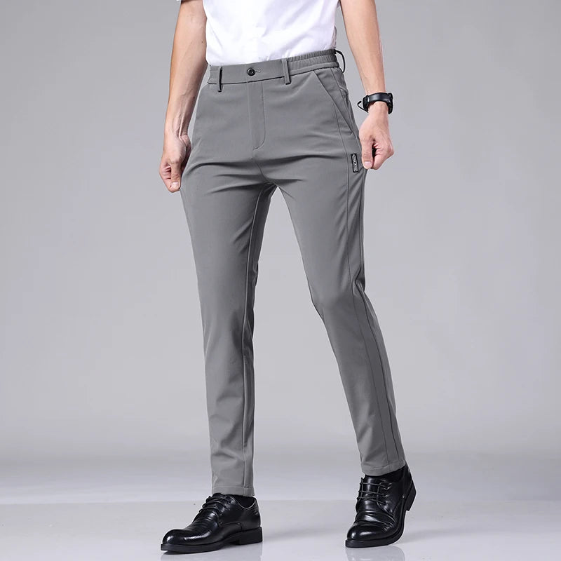 Vezzarii Summer Edition Slim Casual Pants