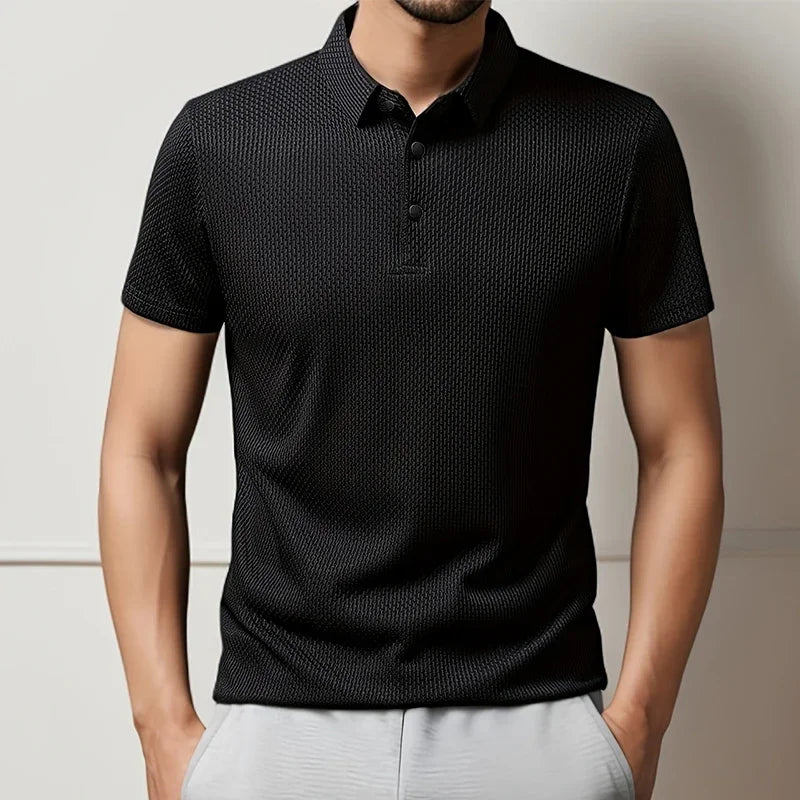 Men's Business Casual Polo Shirt