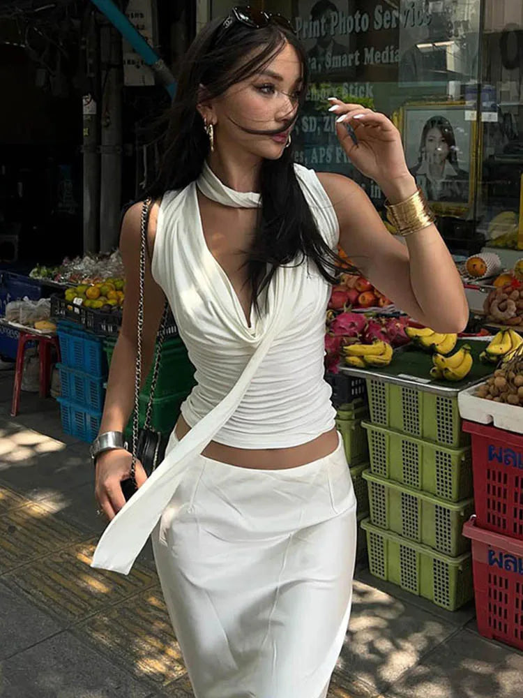 Slim Tank Top – V-Neck. Feel the Desire Before You Put It On