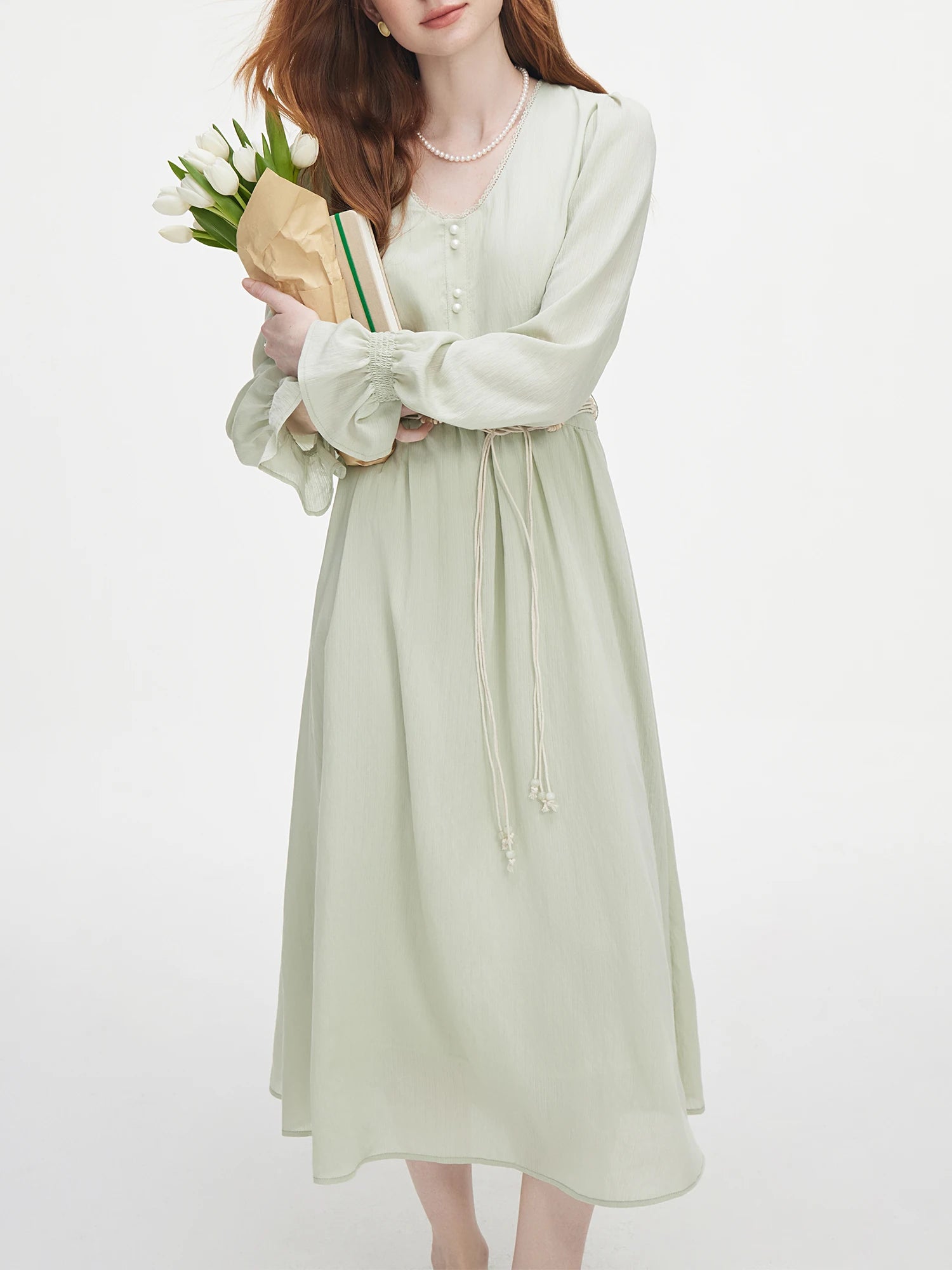 Vestido Renda Francesa O Toque clássico