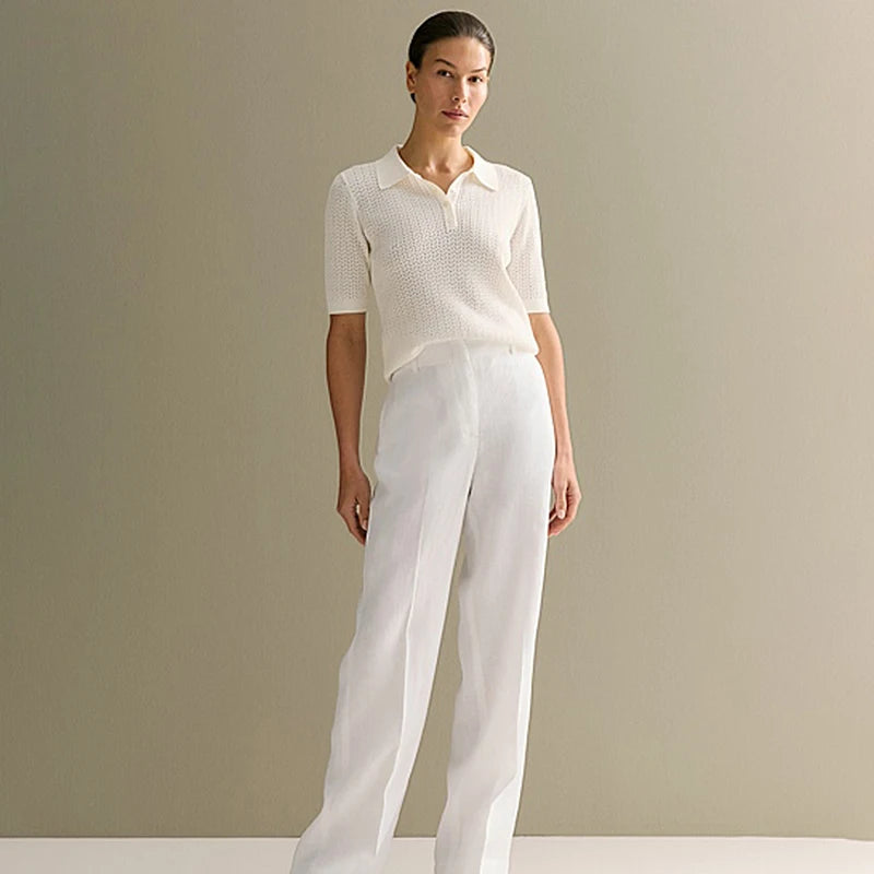 Tornova Knit Polo Tee Conforto sem abrir mão do estilo