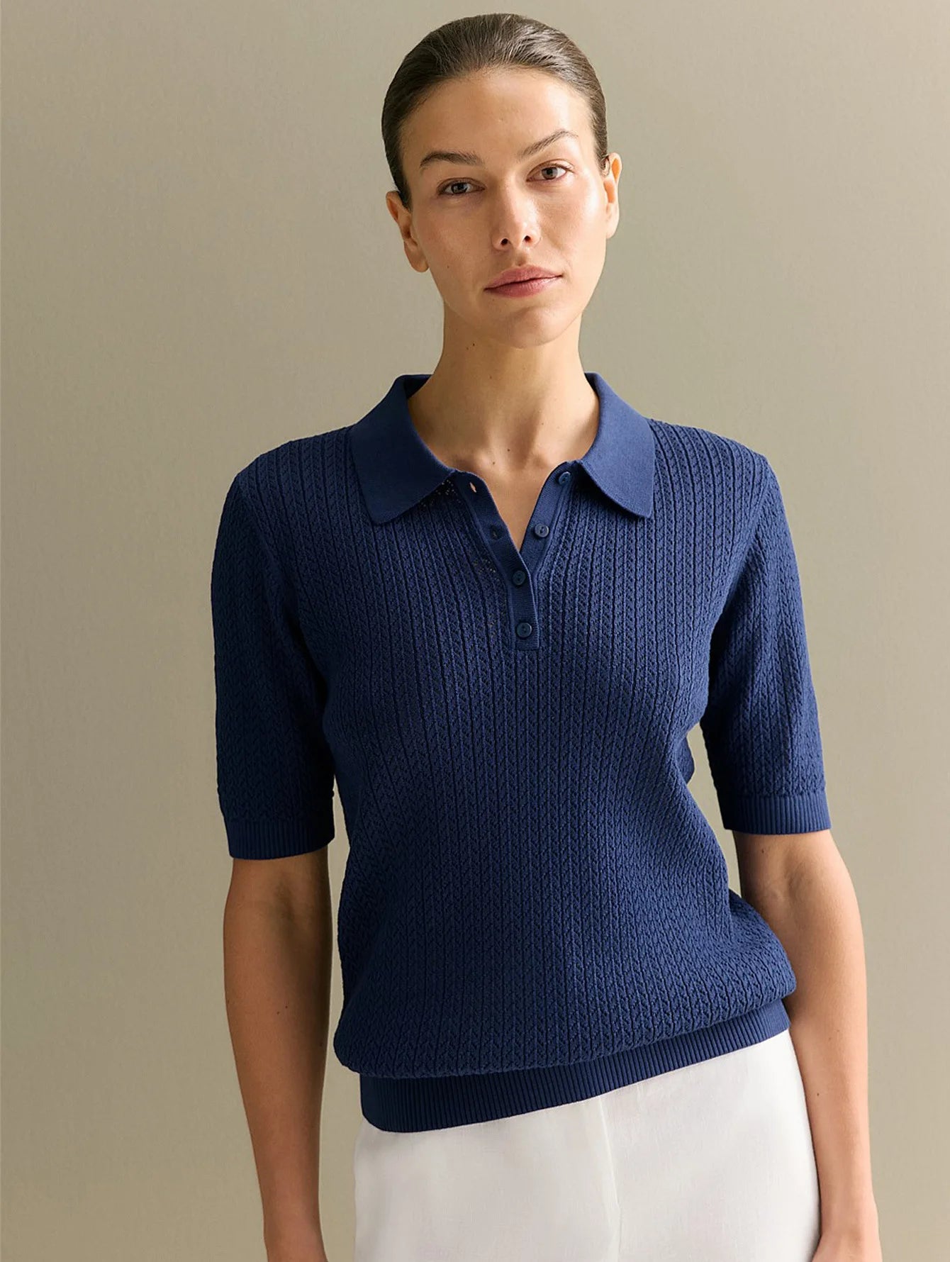 Tornova Knit Polo Tee Comfort without sacrificing style
