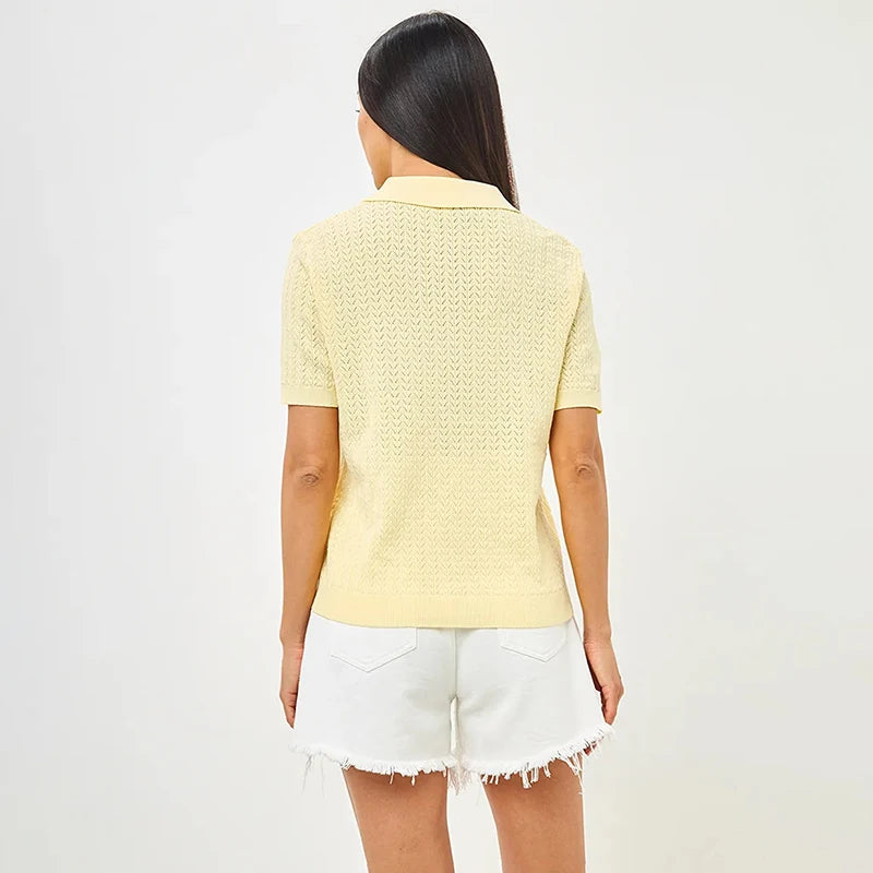 Tornova Knit Polo Tee Comfort without sacrificing style